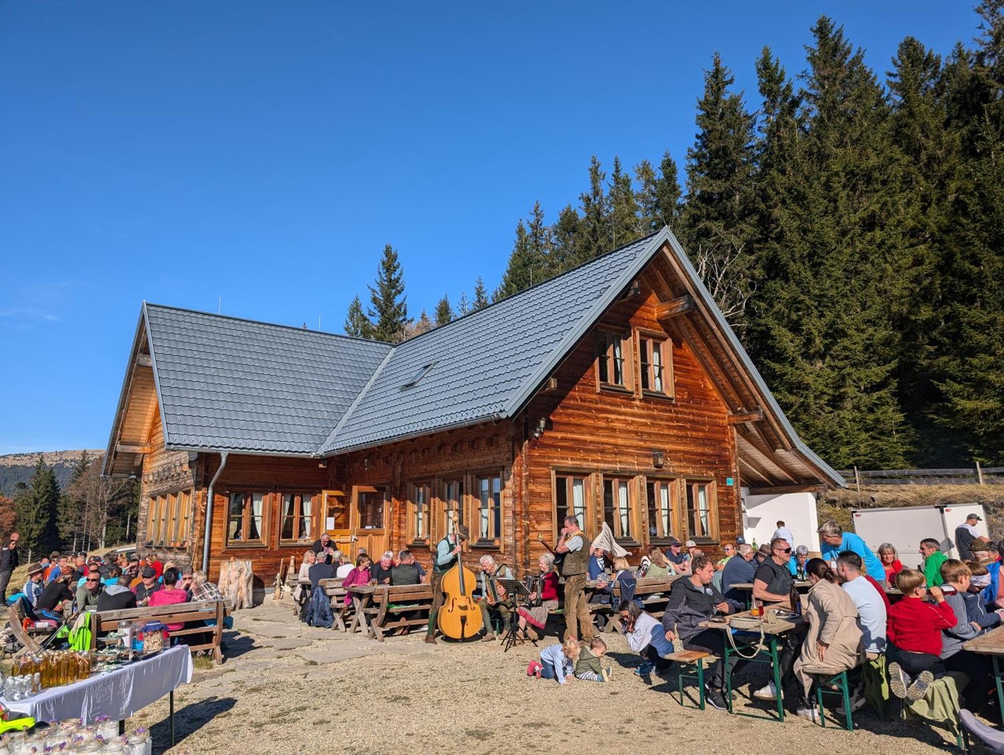 Glatzl Trahuetten Alm Sankt Lorenzen am Wechsel エクステリア 写真